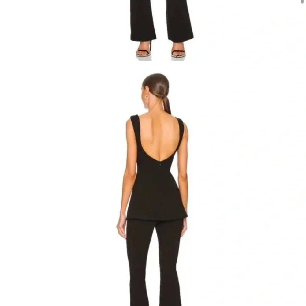 NWT MISHA Costanza Jumpsuit in Black Size US 4 - Picture 2 of 6